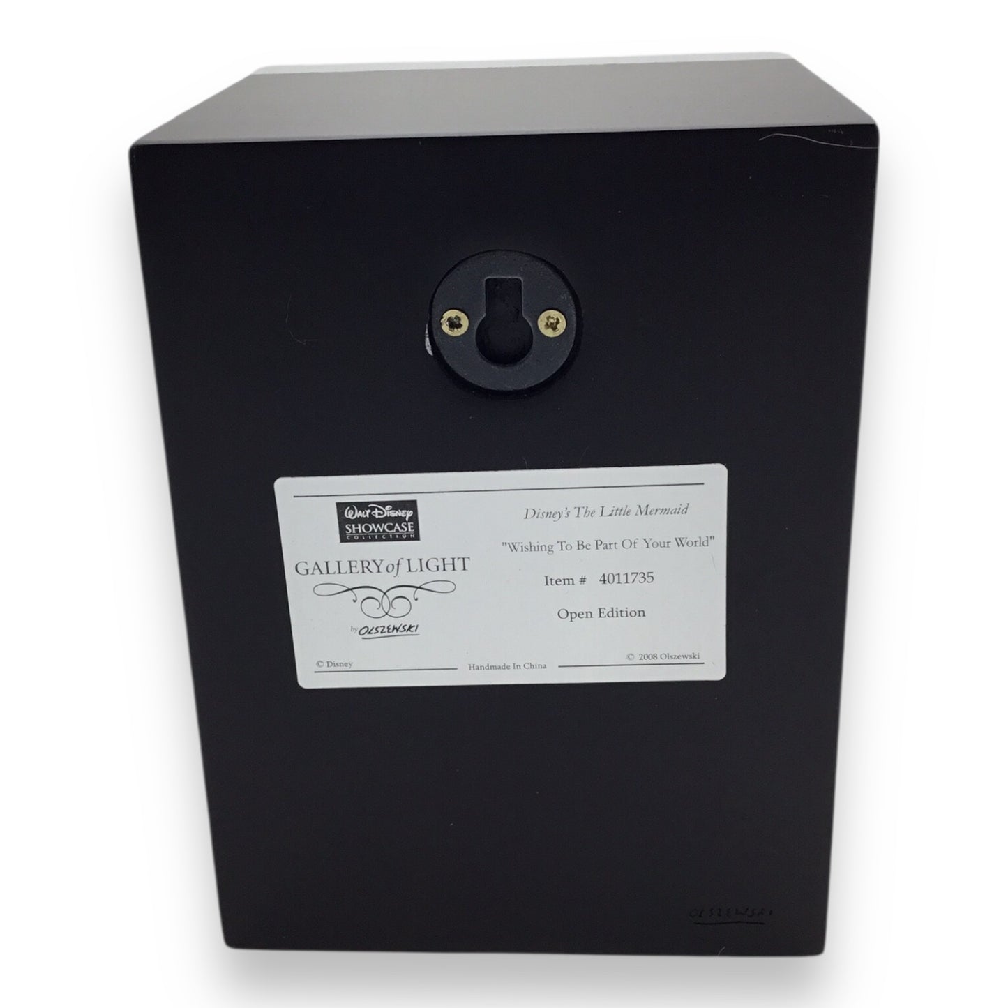 Disney Gallery of Light Princess Ariel Wishing to be Part of Your World by Olszewski