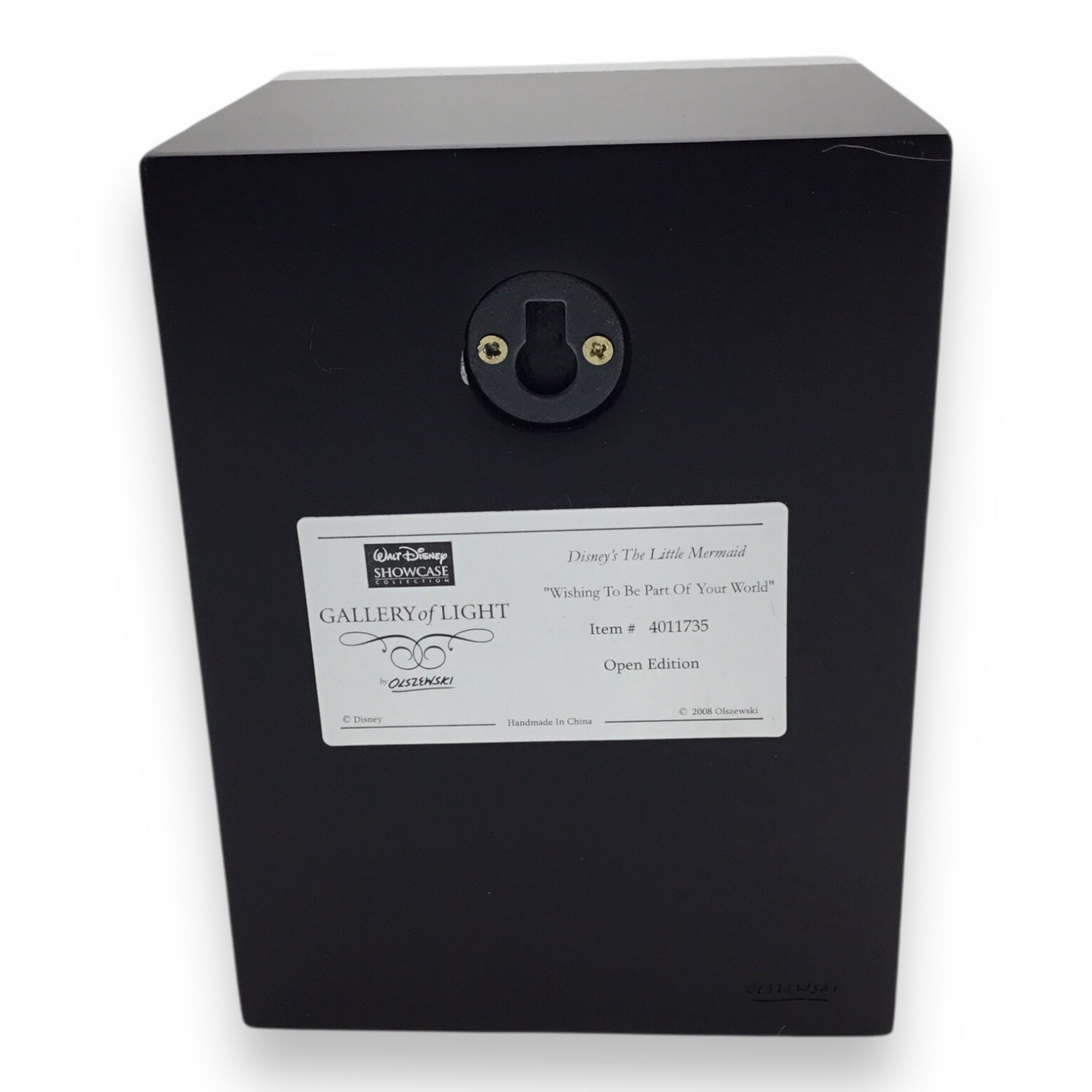 Disney Gallery of Light Princess Ariel Wishing to be Part of Your World by Olszewski