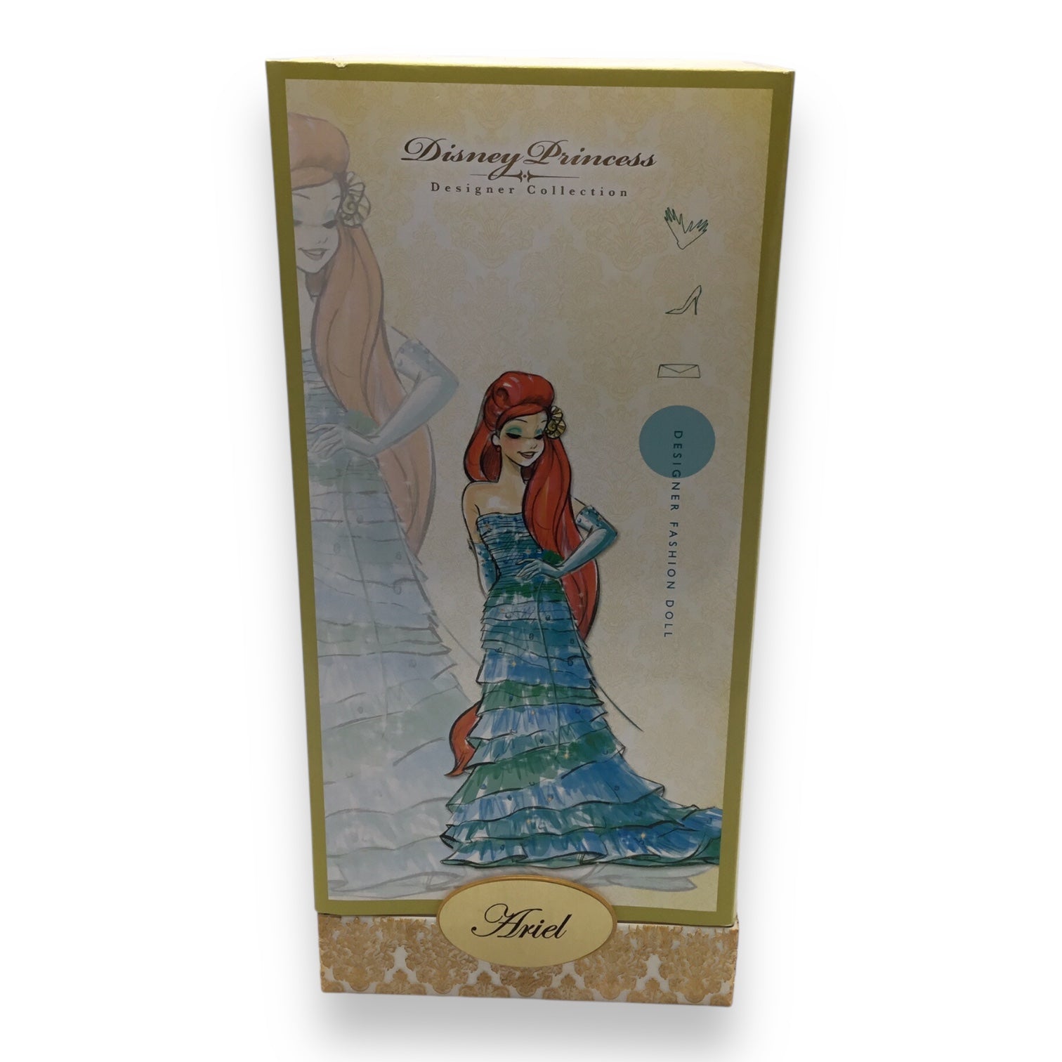 Disney Limited Edition Designer Princess Ariel - New in Box, with Original Gift Bag