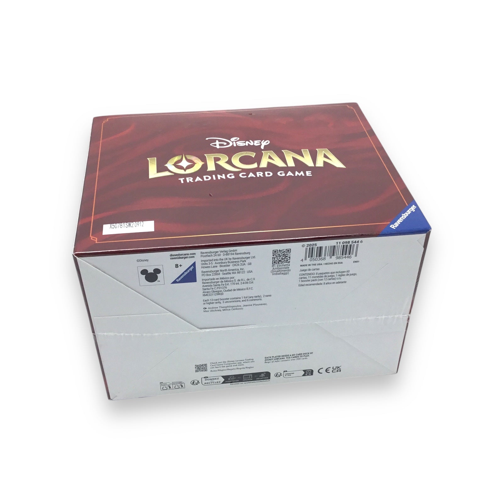 disney lorcana reign of jafar booster box Disney Lorcana Reign of Jafar