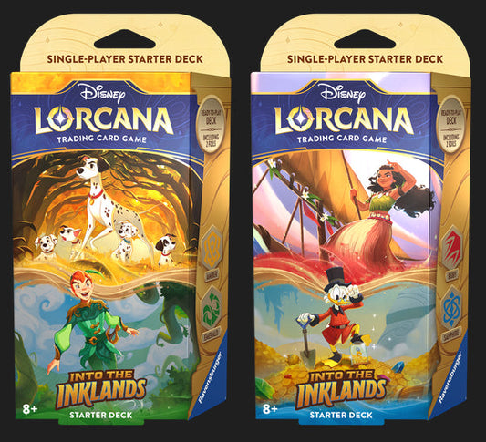 Disney Lorcana TCG: Into the Inklands Starter Deck Carton