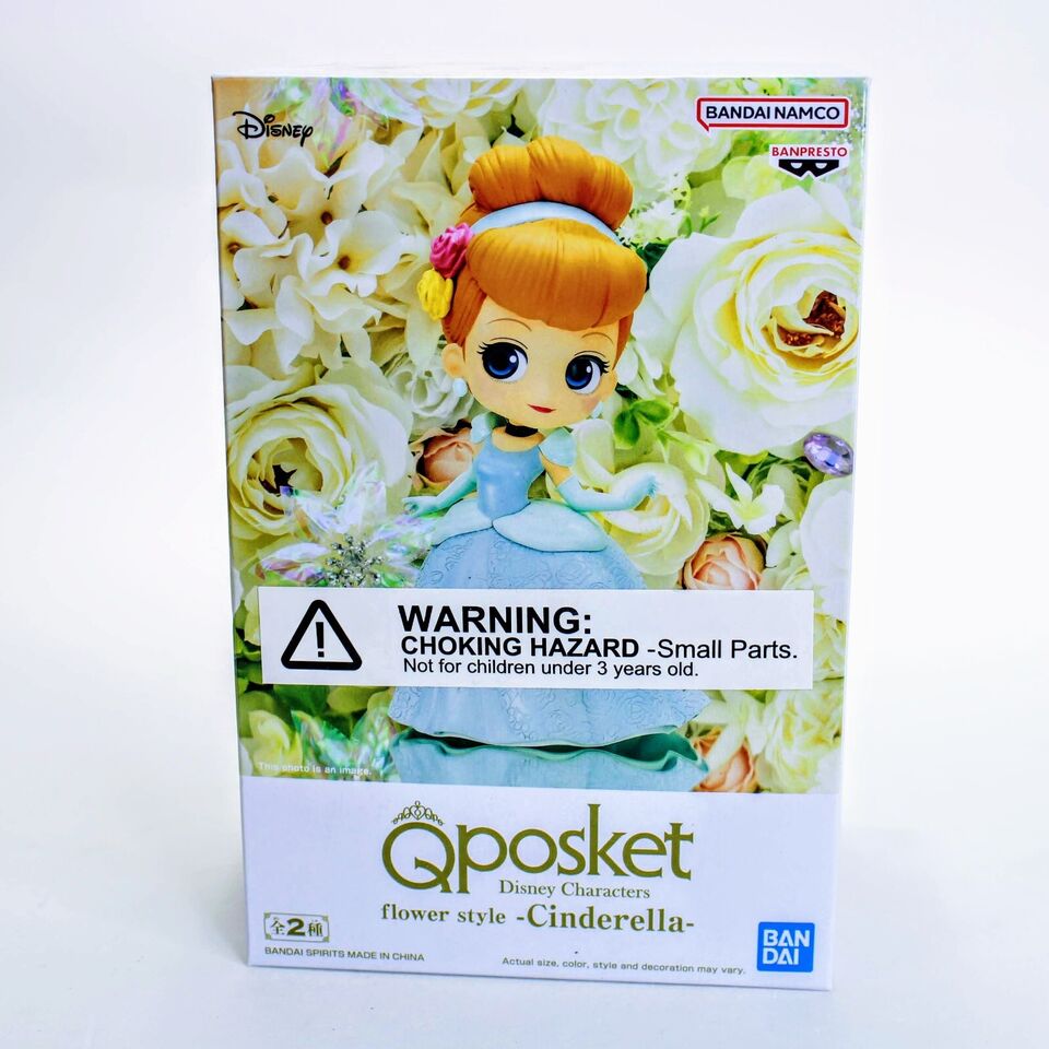 Disney Q Posket Cinderella Flower Style Ver A Banpresto Figure
