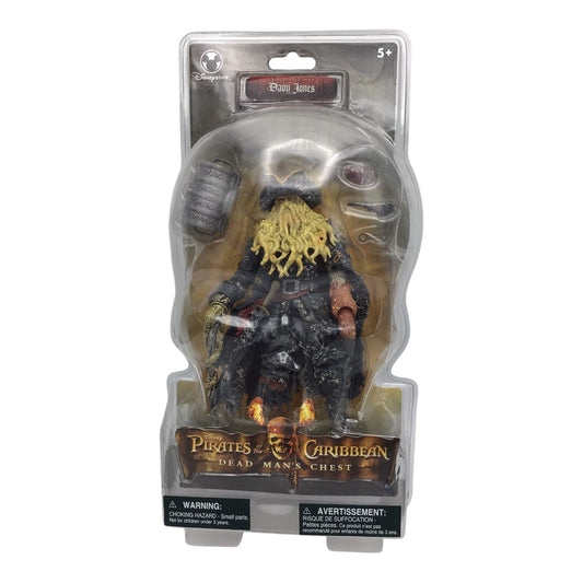 Disney Store Pirates of the Caribbean: Dead Man's Chest Davy Jones Action Figure – Sealed on Card