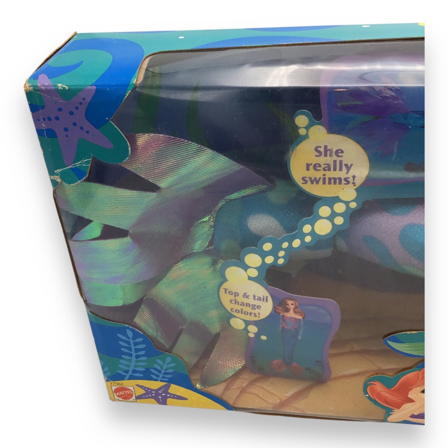 Disney's The Little Mermaid Ariel Swimming Doll 1997