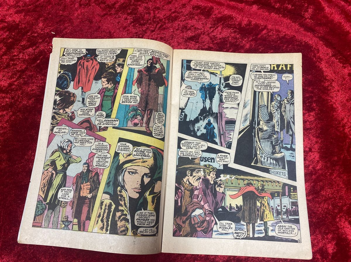 Doctor Strange #181- " If a World Should Die Before I Wake"