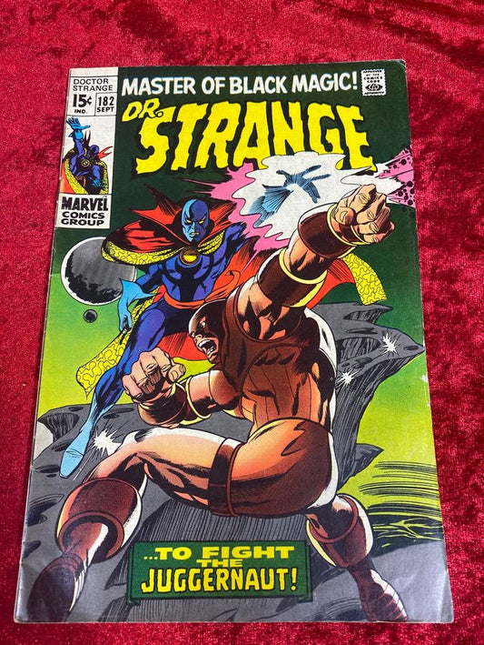 Doctor Strange #182- "And Juggernaut Makes Three!"