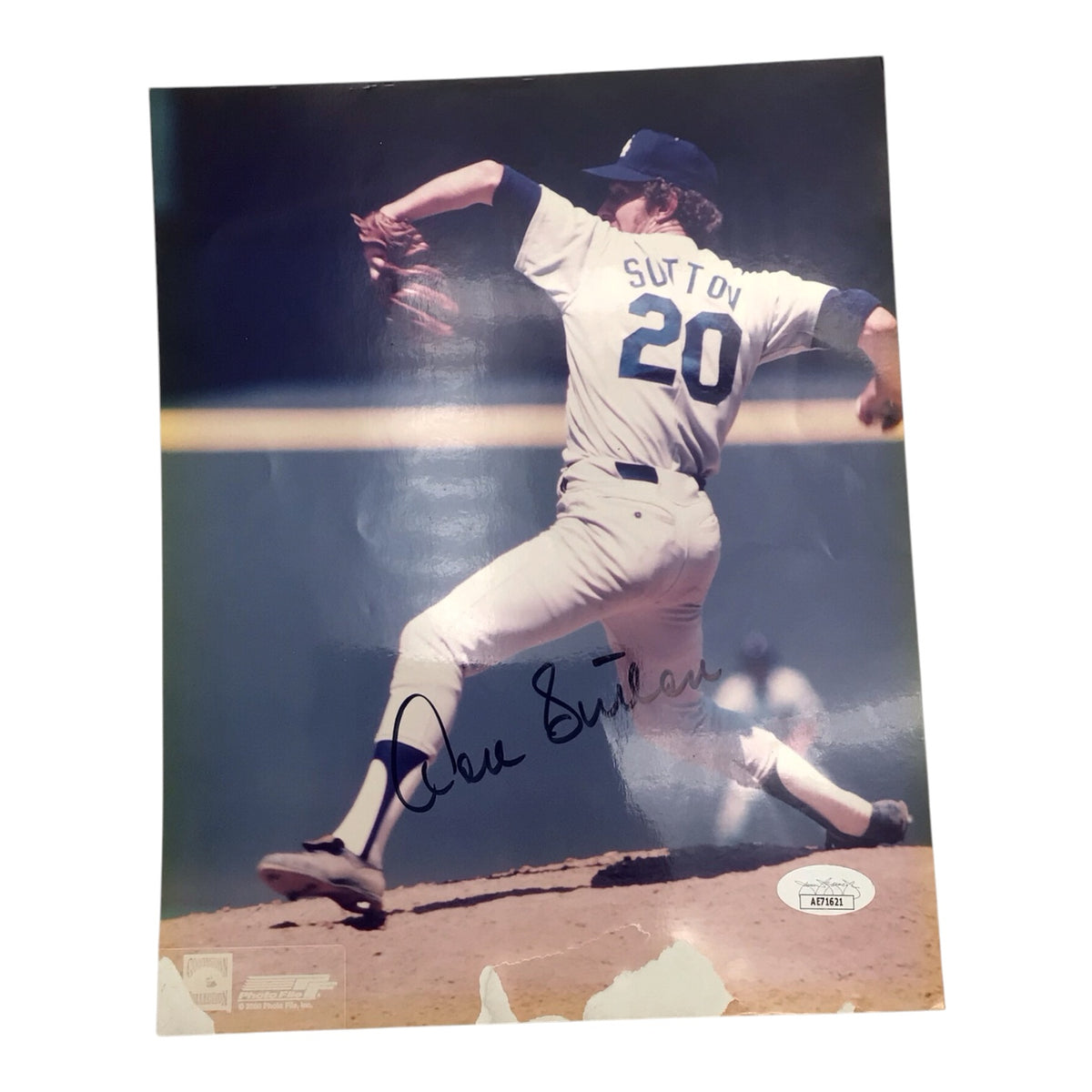 Don Sutton Signed 8x10 Photo - JSA