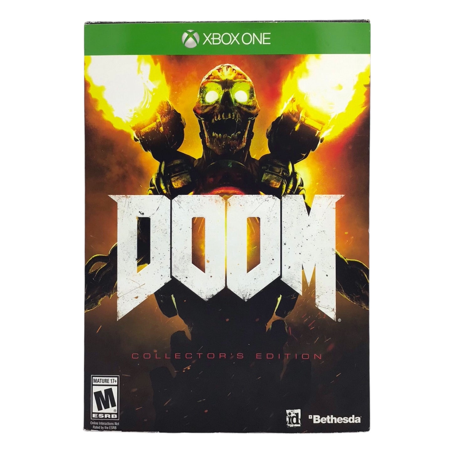Doom (2016) Collector’s Edition Set – Xbox One (Statue Only, No Game)