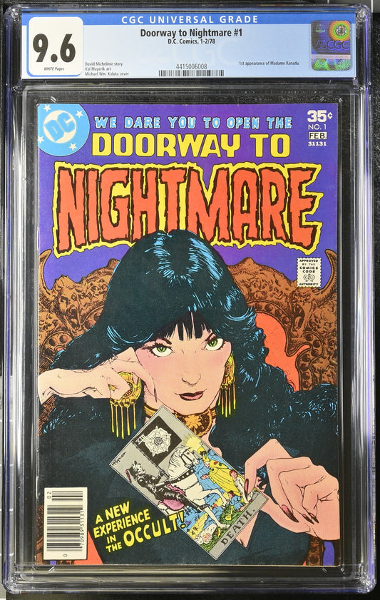 Doorway to Nightmare #1 - DC Comics 1978 - CGC 9.6 - First Madame Xanadu