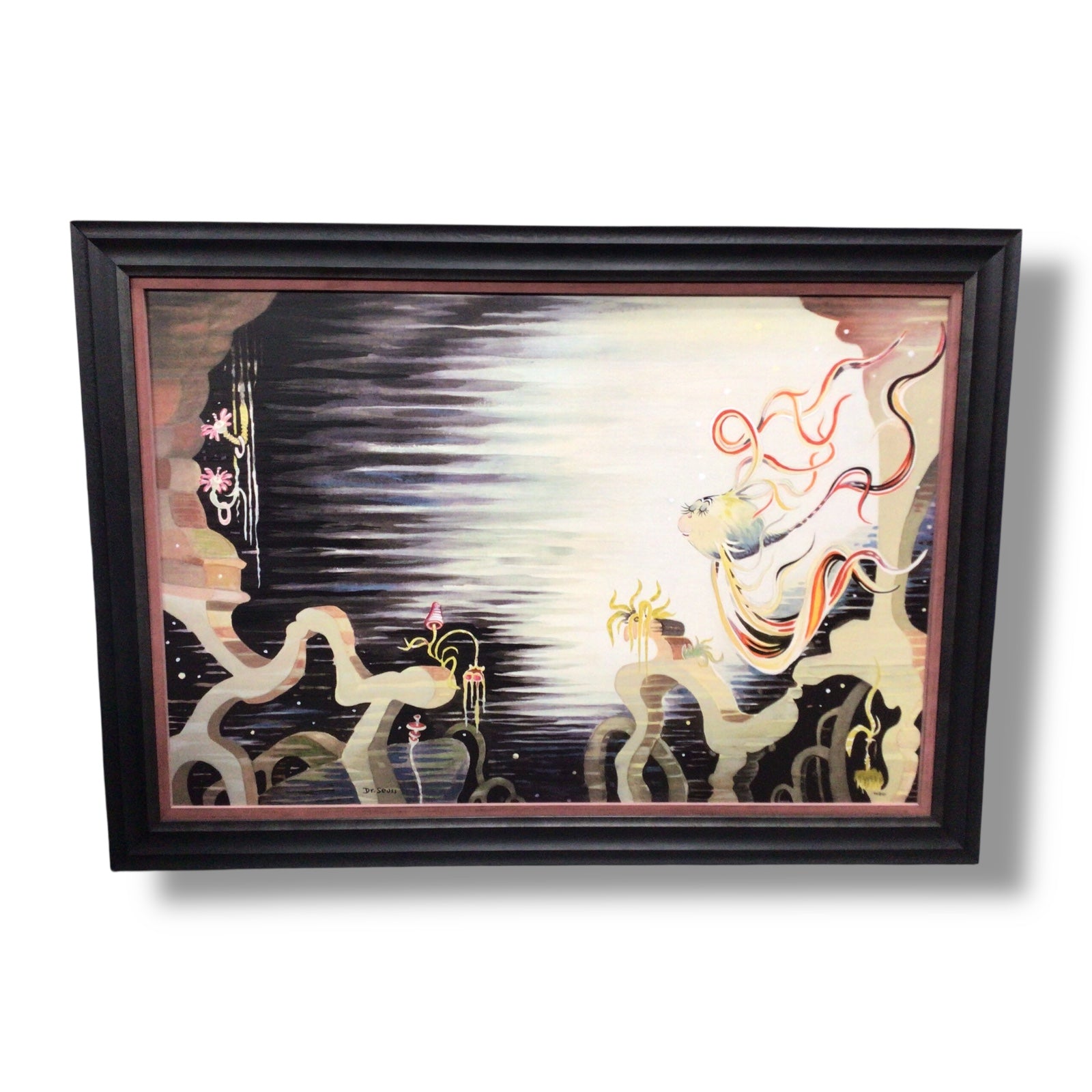 Dr Seuss THEODOR GEISEL "Flower Fish" Serigraph