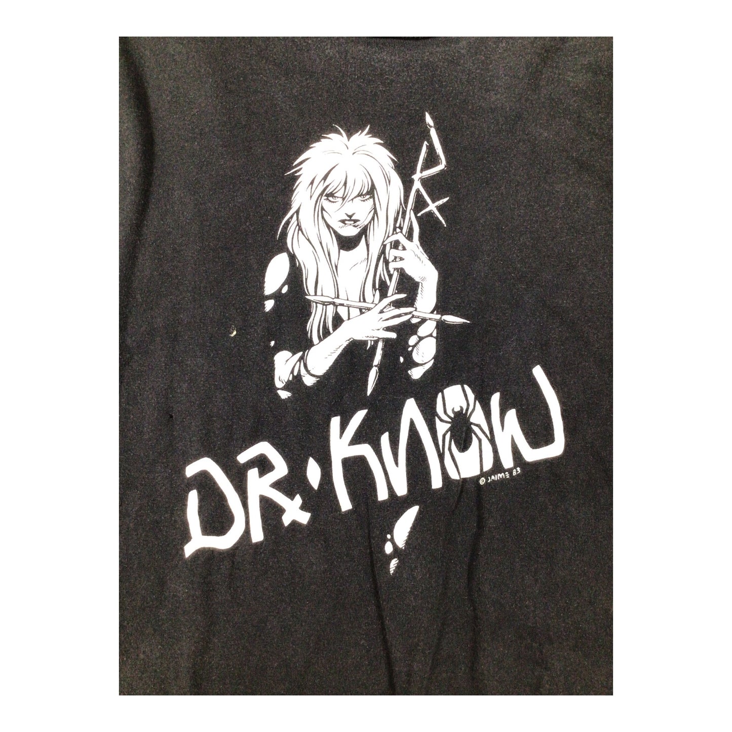 Dr. Know Logo Design Band Vintage T-Shirt