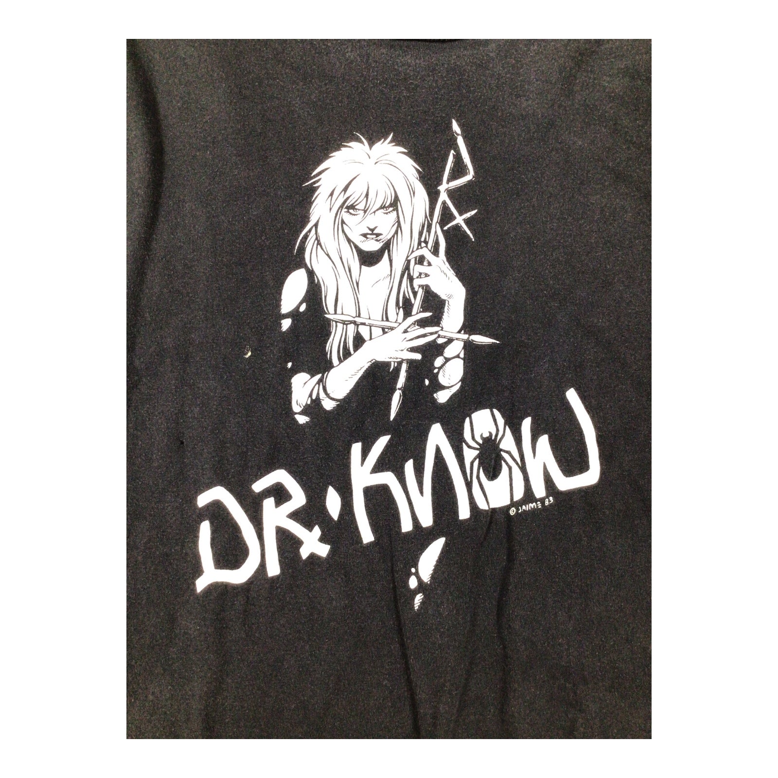 Dr. Know Logo Design Band Vintage T-Shirt