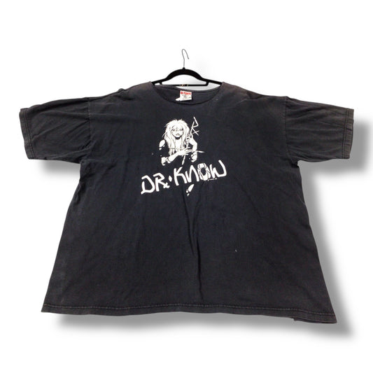 Dr. Know Logo Design Band Vintage T-Shirt
