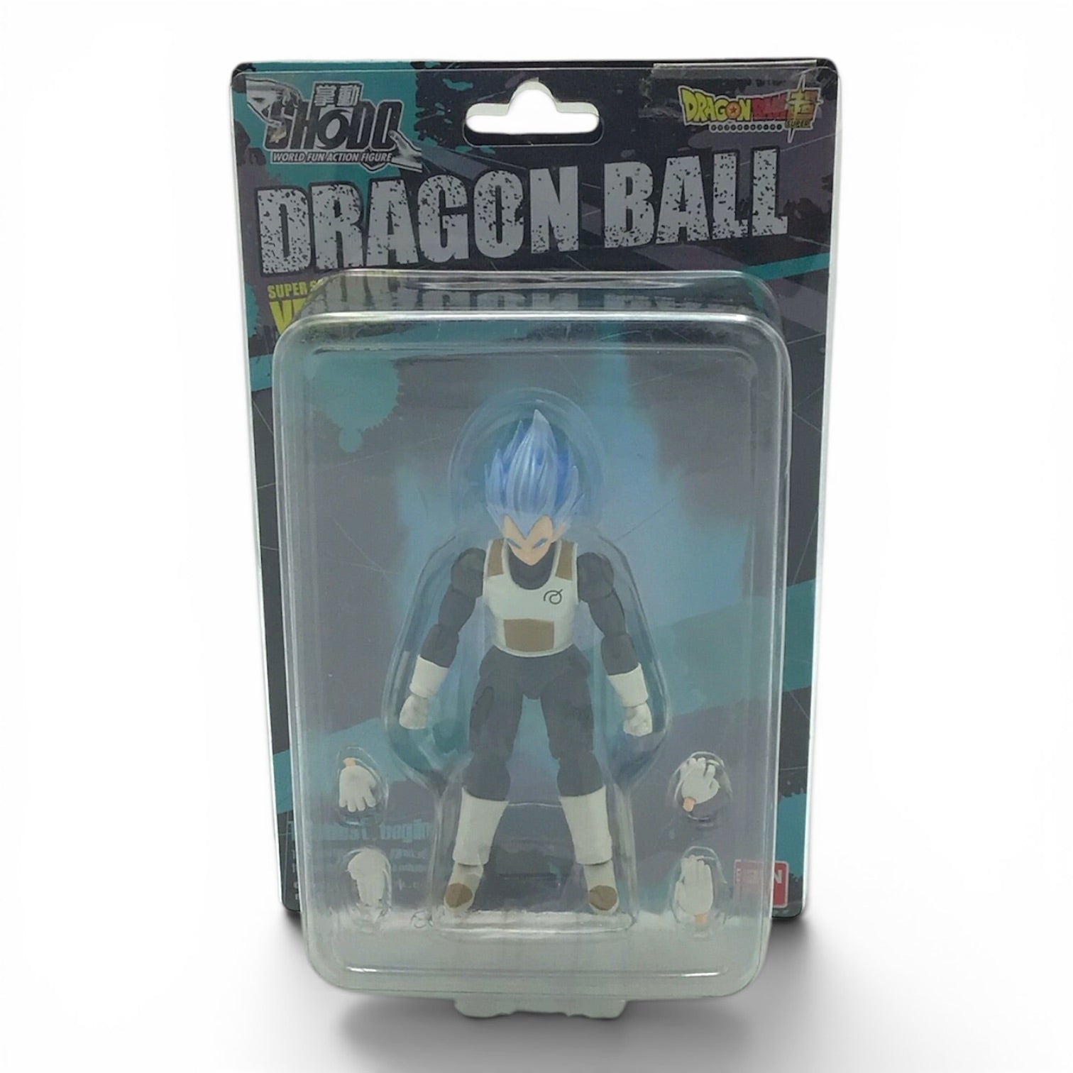 Dragon Ball Super Saiyan God SS Vegeta - Shodo Action Figures