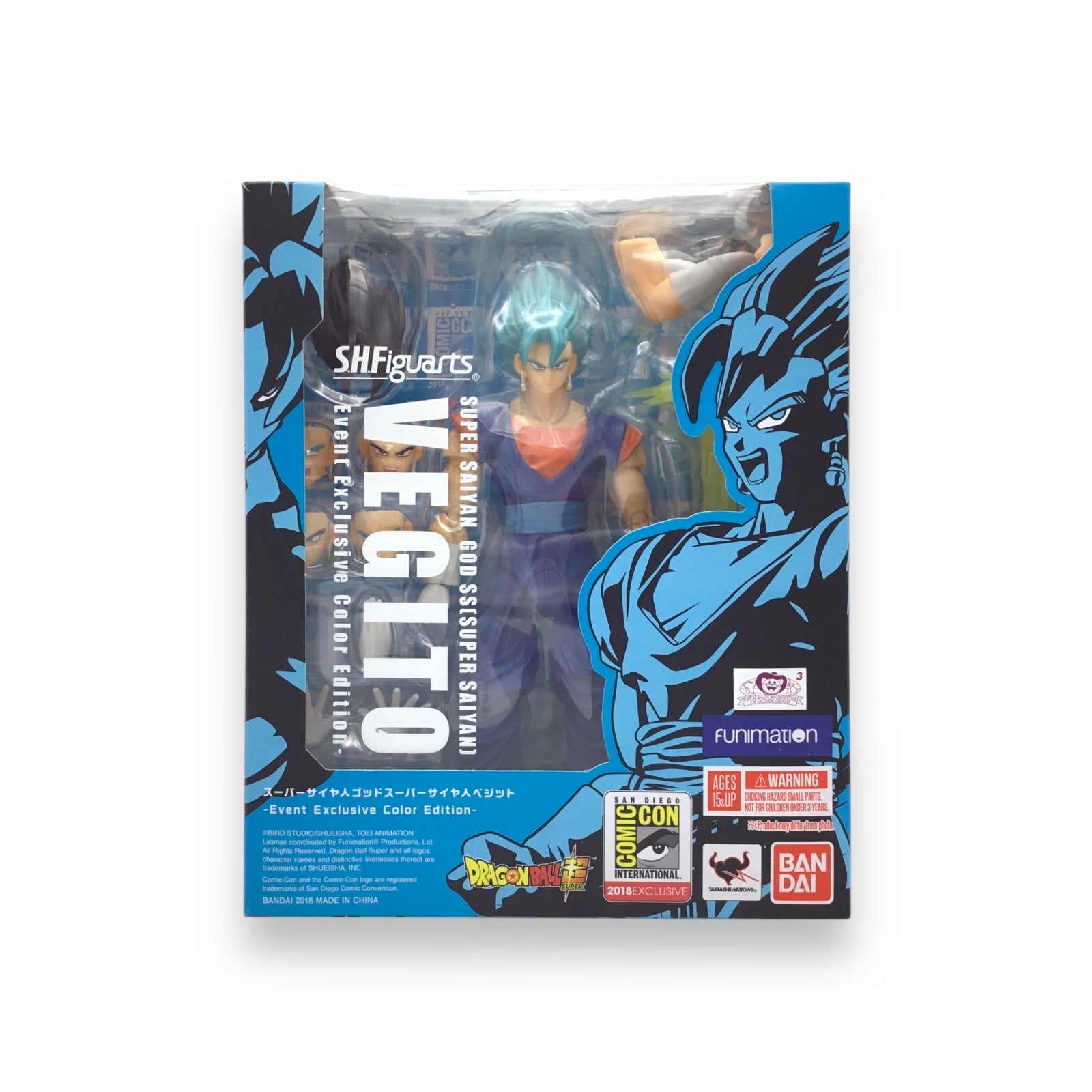 Dragon Ball Super Vegito Super Saiyan God SS Event Exclusive Color S.H.Figuarts Figure