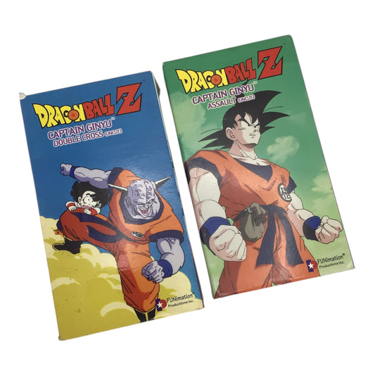 Dragon Ball Z Captain Ginyu Saga VHS Collection – 2-Tape Set (Funimation)