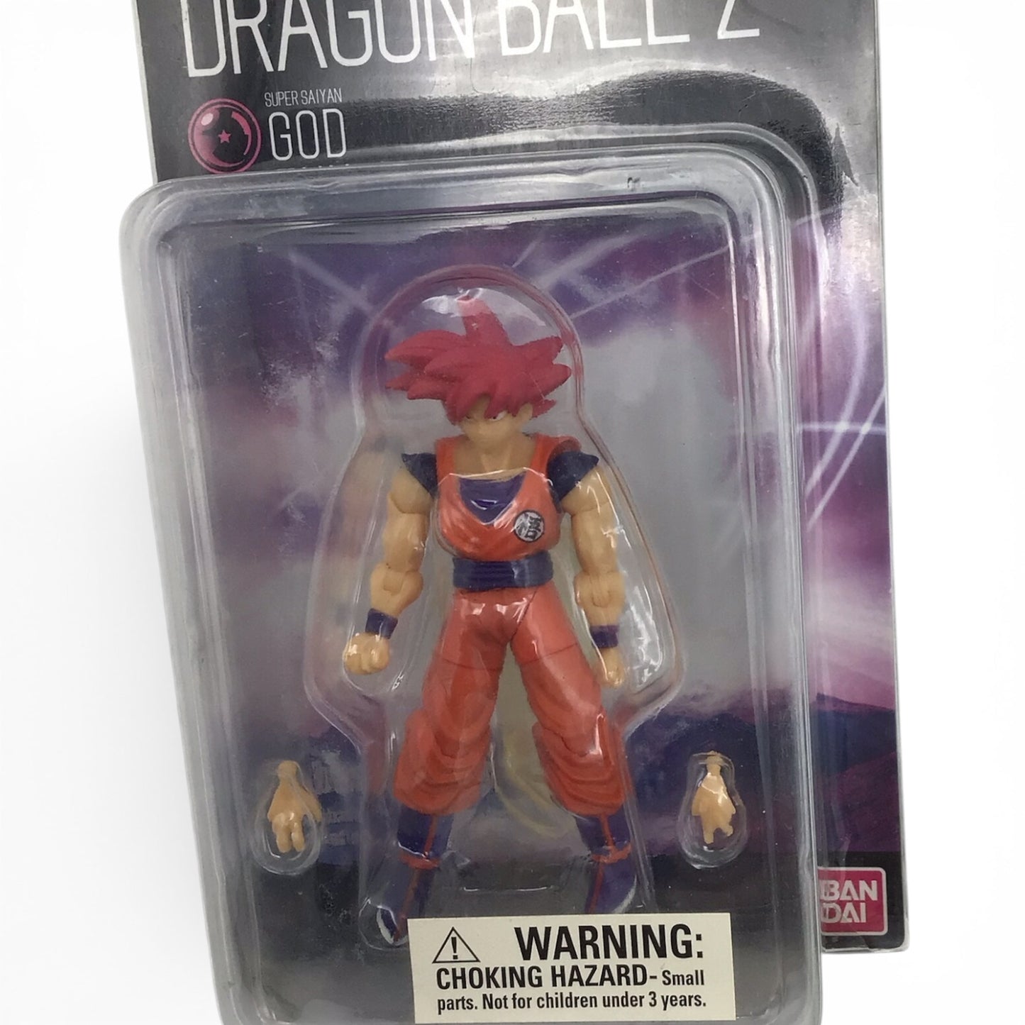 Dragon Ball Z Super Saiyan God - Shodo Action Figures