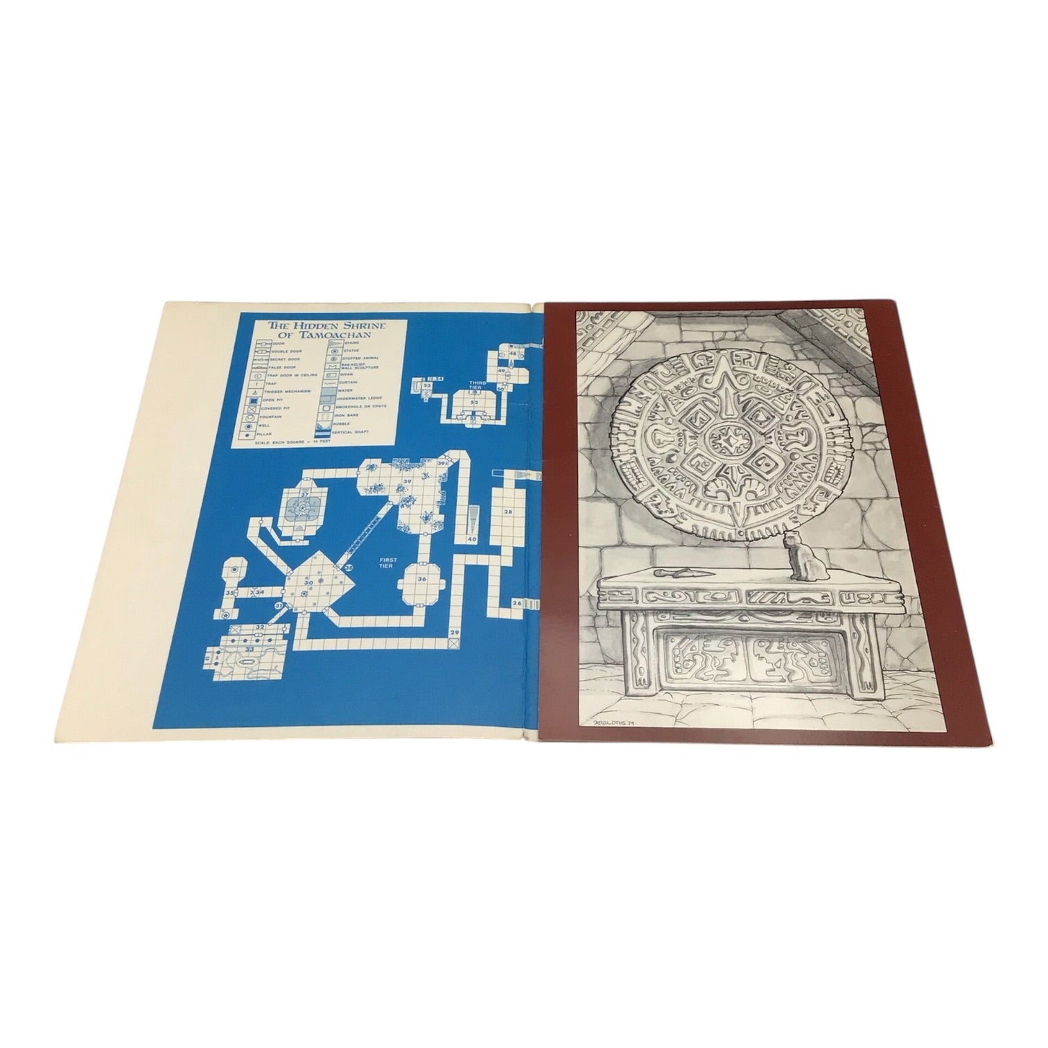 Dungeons & Dragons Module C1 The Hidden Shrine of Tomoachan (1981)