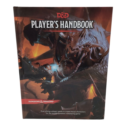 Dungeons & Dragons Player's Handbook Hardcover - Tenth Printing 2018