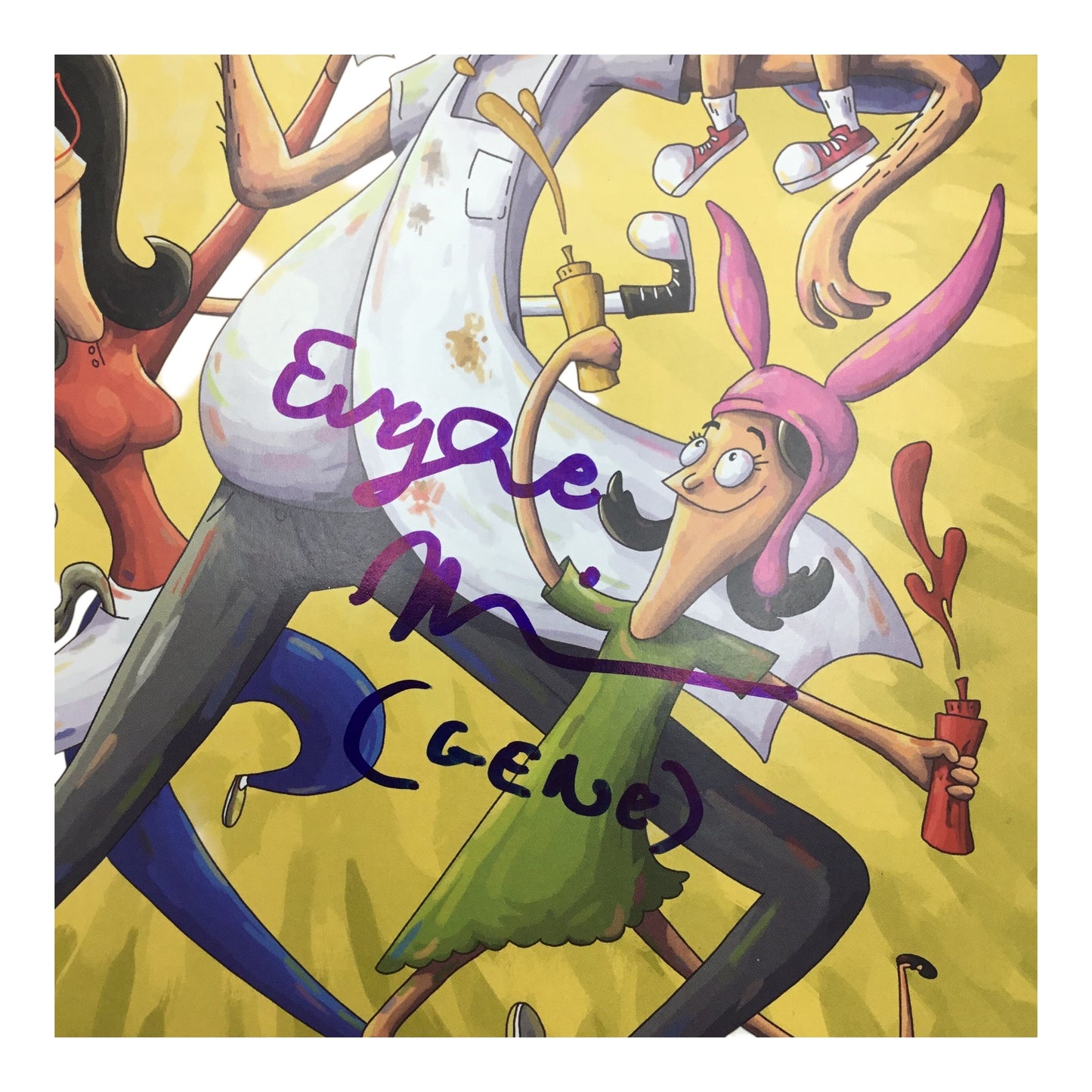 Dynamite – Bob’s Burgers #1 – Signed by Eugene Mirman