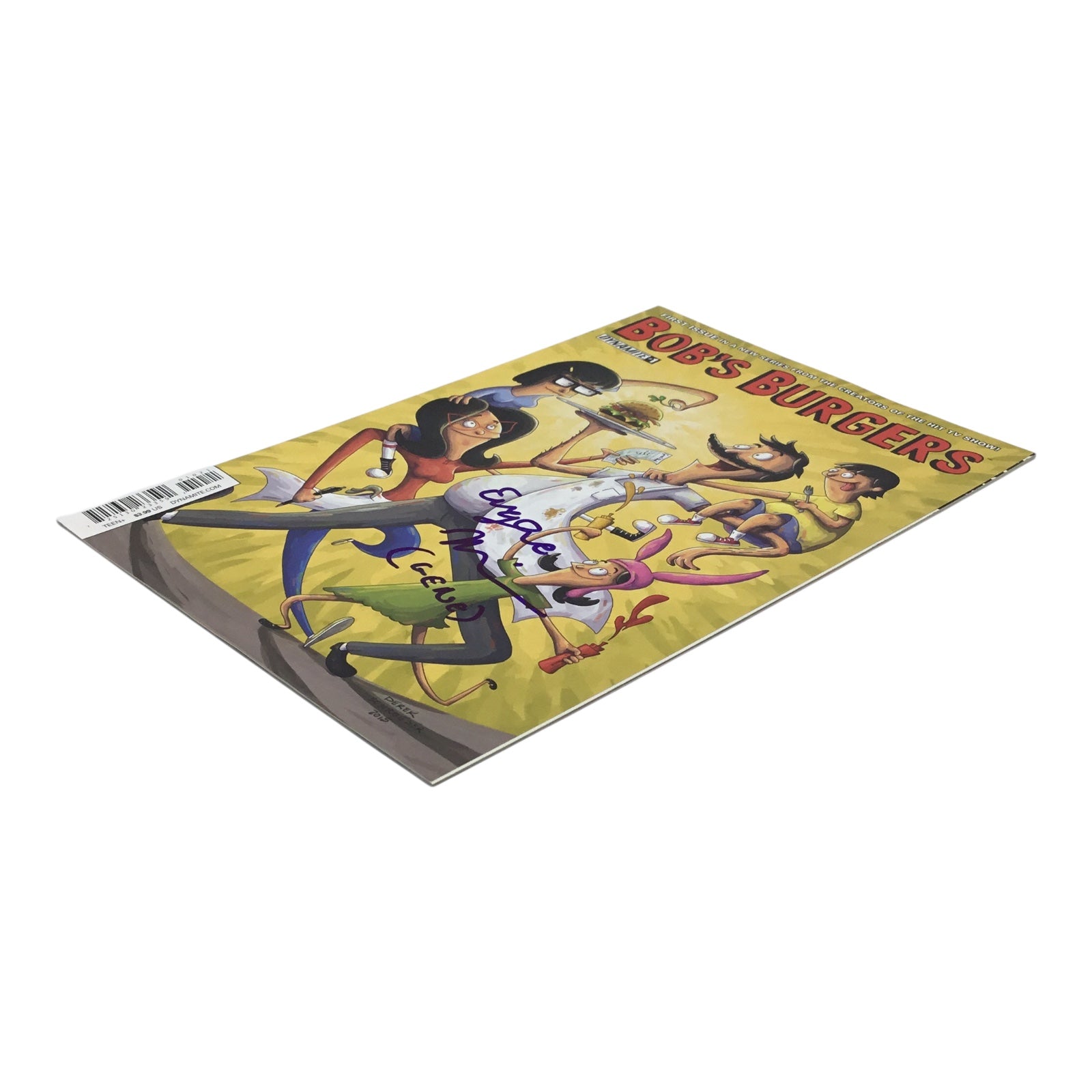 Dynamite – Bob’s Burgers #1 – Signed by Eugene Mirman