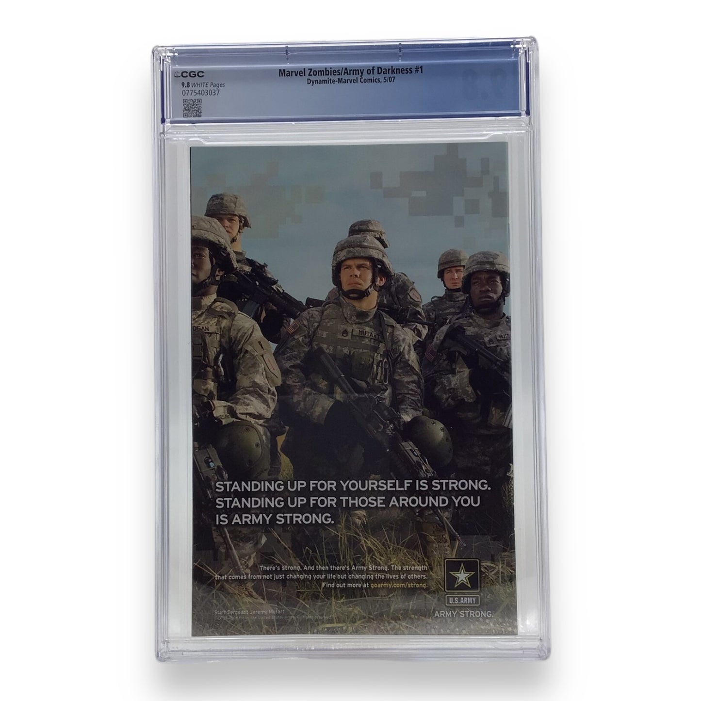 Dynamite Marvel Comics Zombies Army of Darkness #1 - CGC Graded 9.8