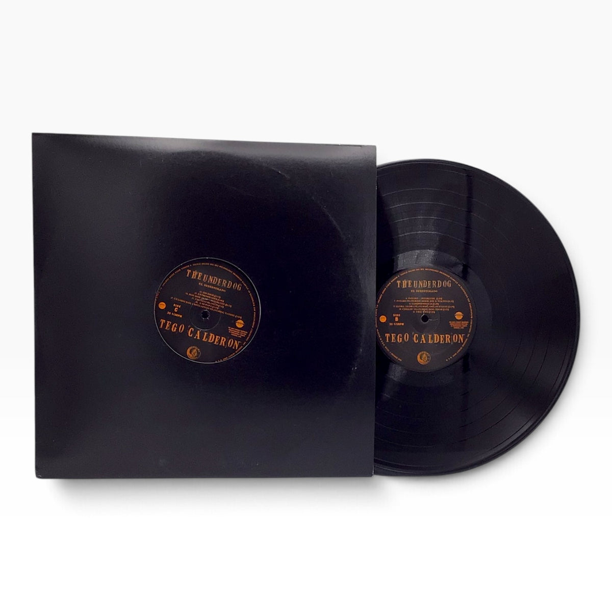 Tego Calderón The Underdog / El Subestimado – 2-LP Vinyl Record Set