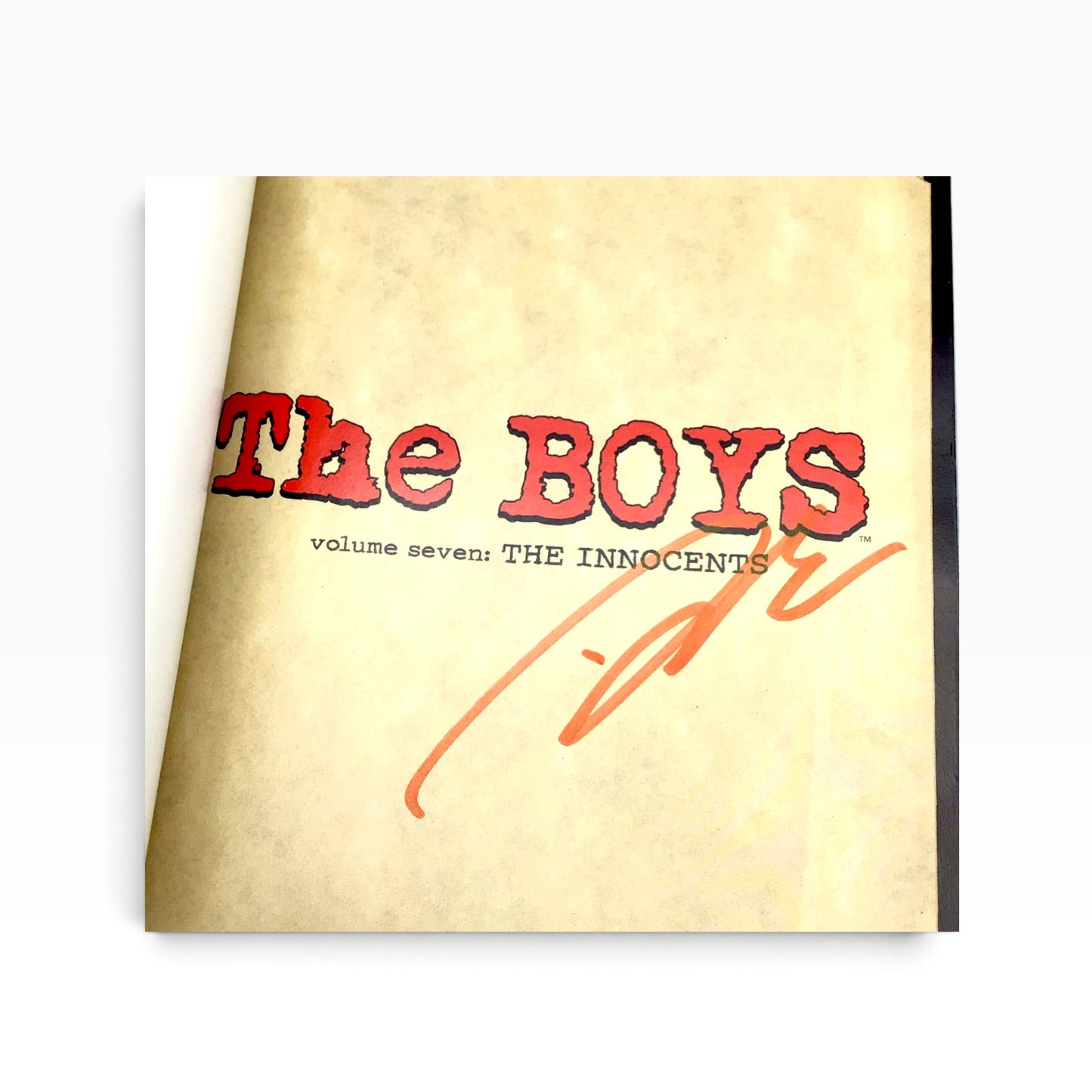The Boys #7: The Innocent (2010) – Signed by Darick Robertson - Mint