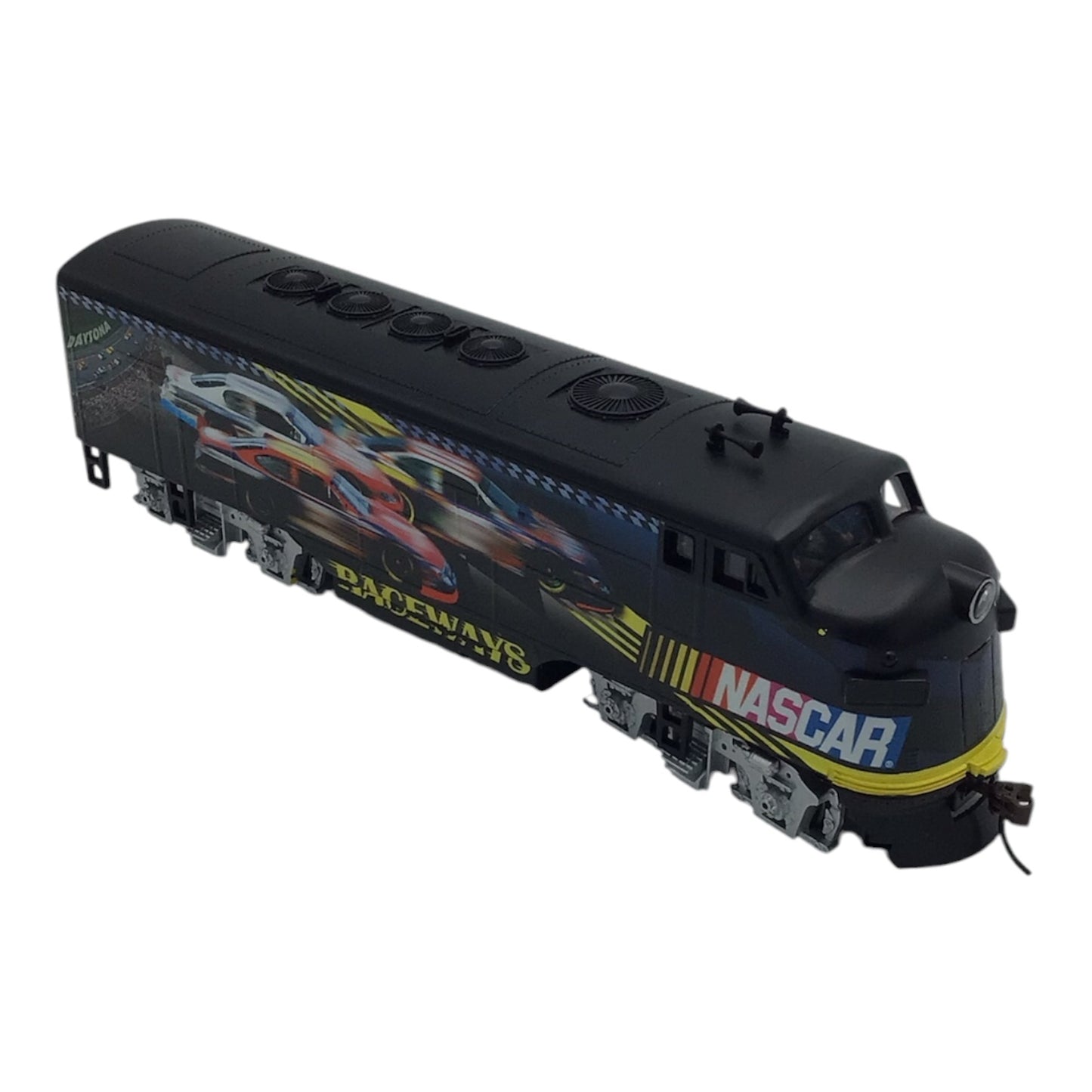 Hawthorne Village Nascar 3 Piece Train Set