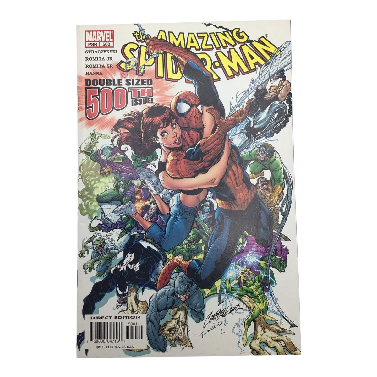 Marvel The Amazing Spider-Man #500 - Double Sized Issue Direct Edition