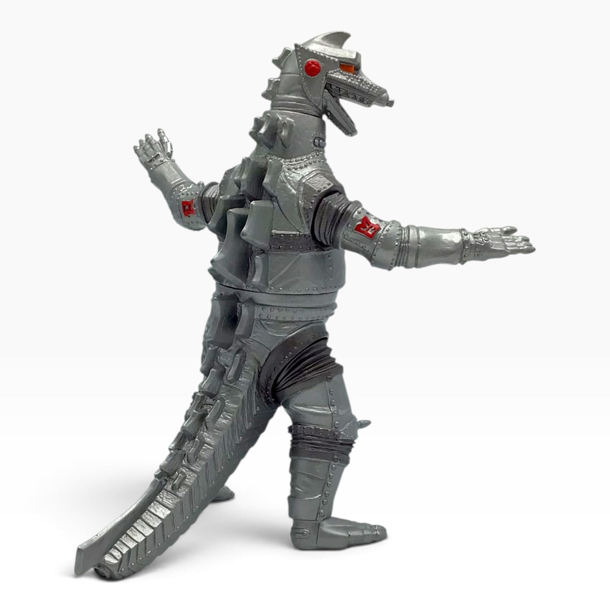 Bandai Classic Mechagodzilla 1974 Action Figure – 6.5" Metallic Silver – Godzilla Collectible