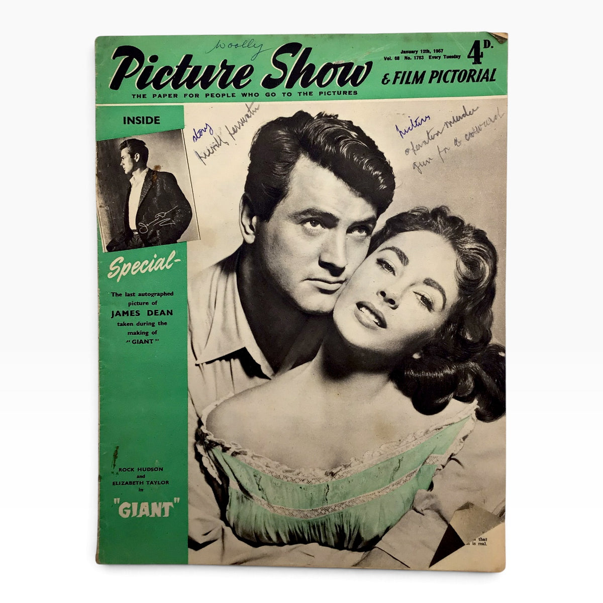 Vintage 1957 Picture Show & Film Pictorial British Film Magazine Set - 31 Issues