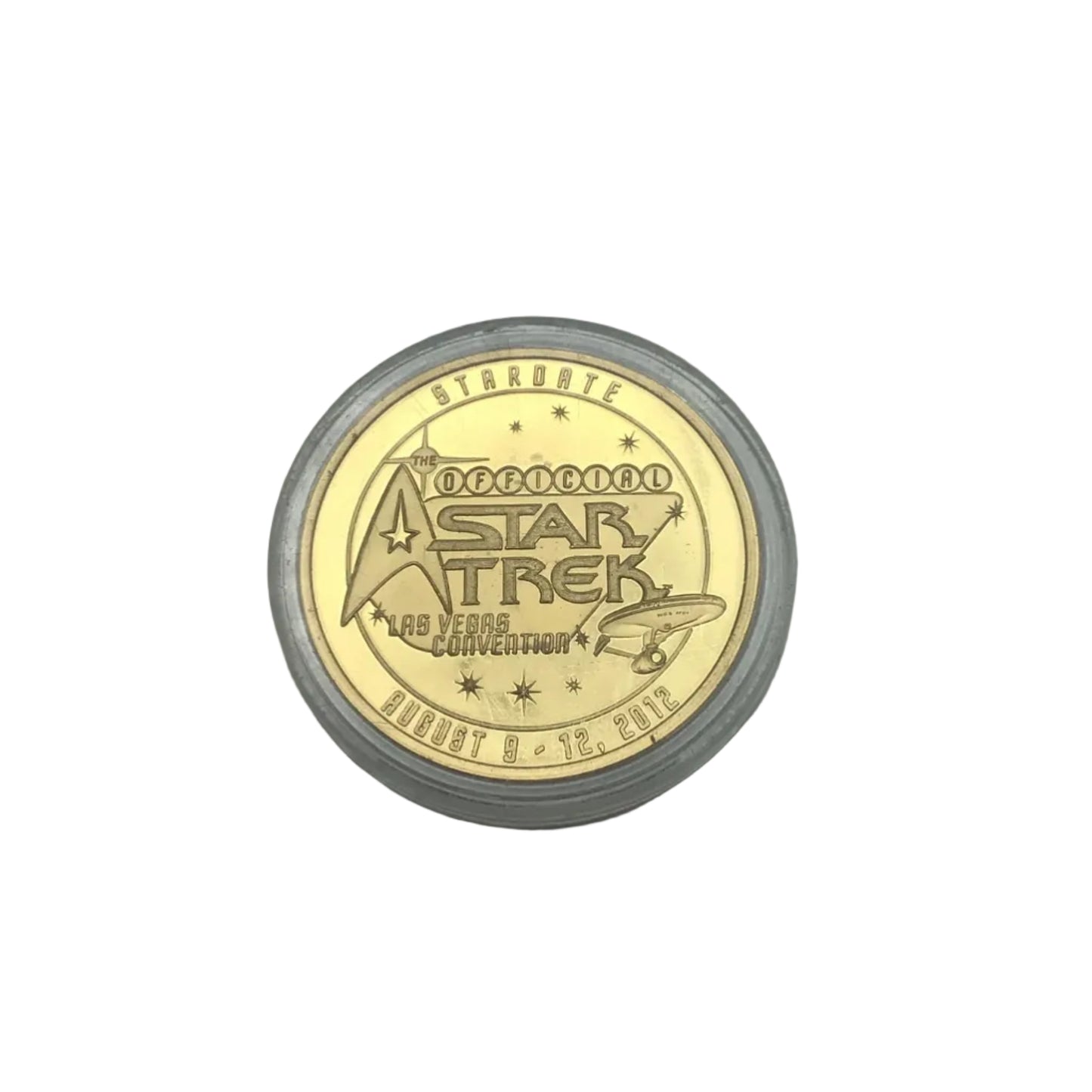 The Official Star Trek Las Vegas Convention Coin 2012