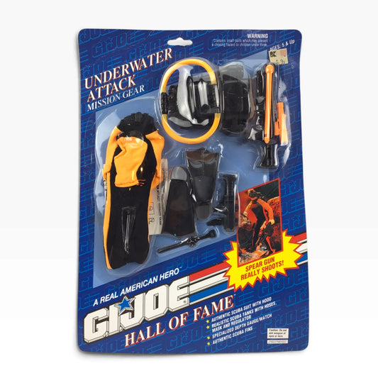 GI Joe Underwater Attack Mission Gear Set (1992) – Hasbro Hall of Fame #27502