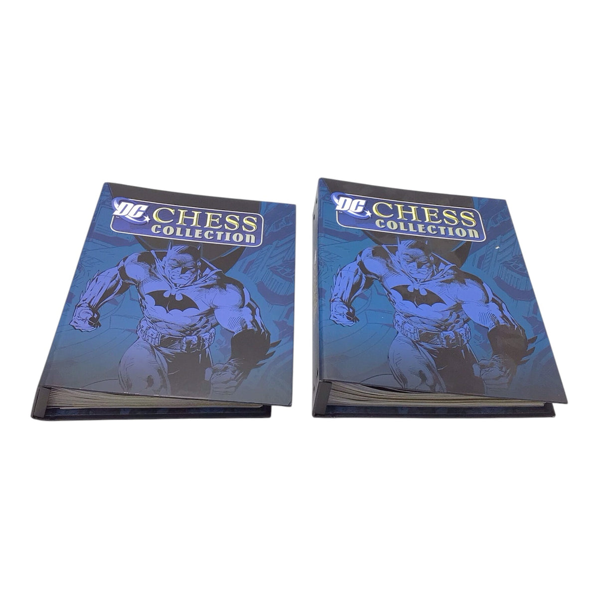 Eaglemoss DC Chess Set - Complete 32 Piece Set w/ Board & Booklets