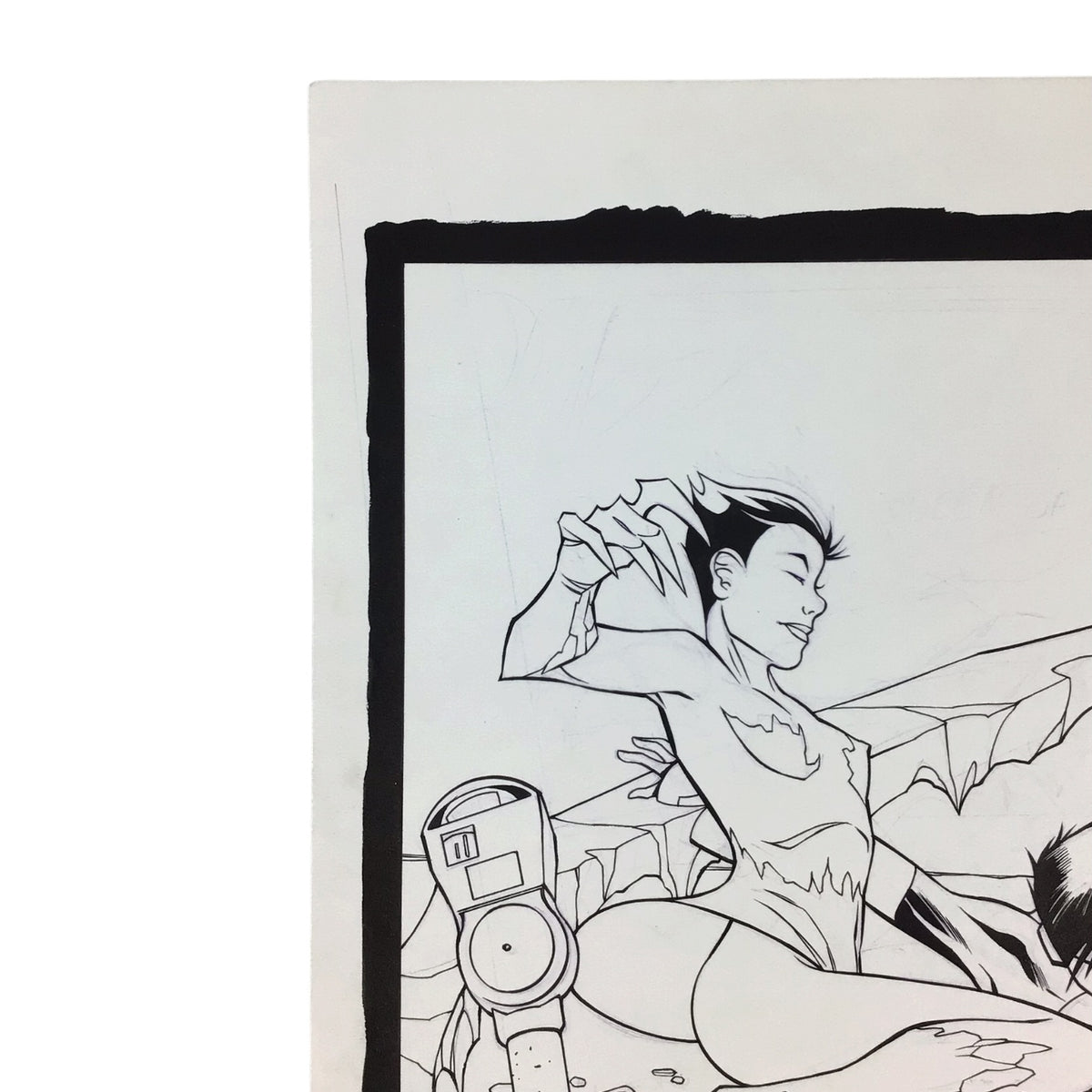 Original Art Comic Cover Bomb Queen II #2 by Jimmie Robinson