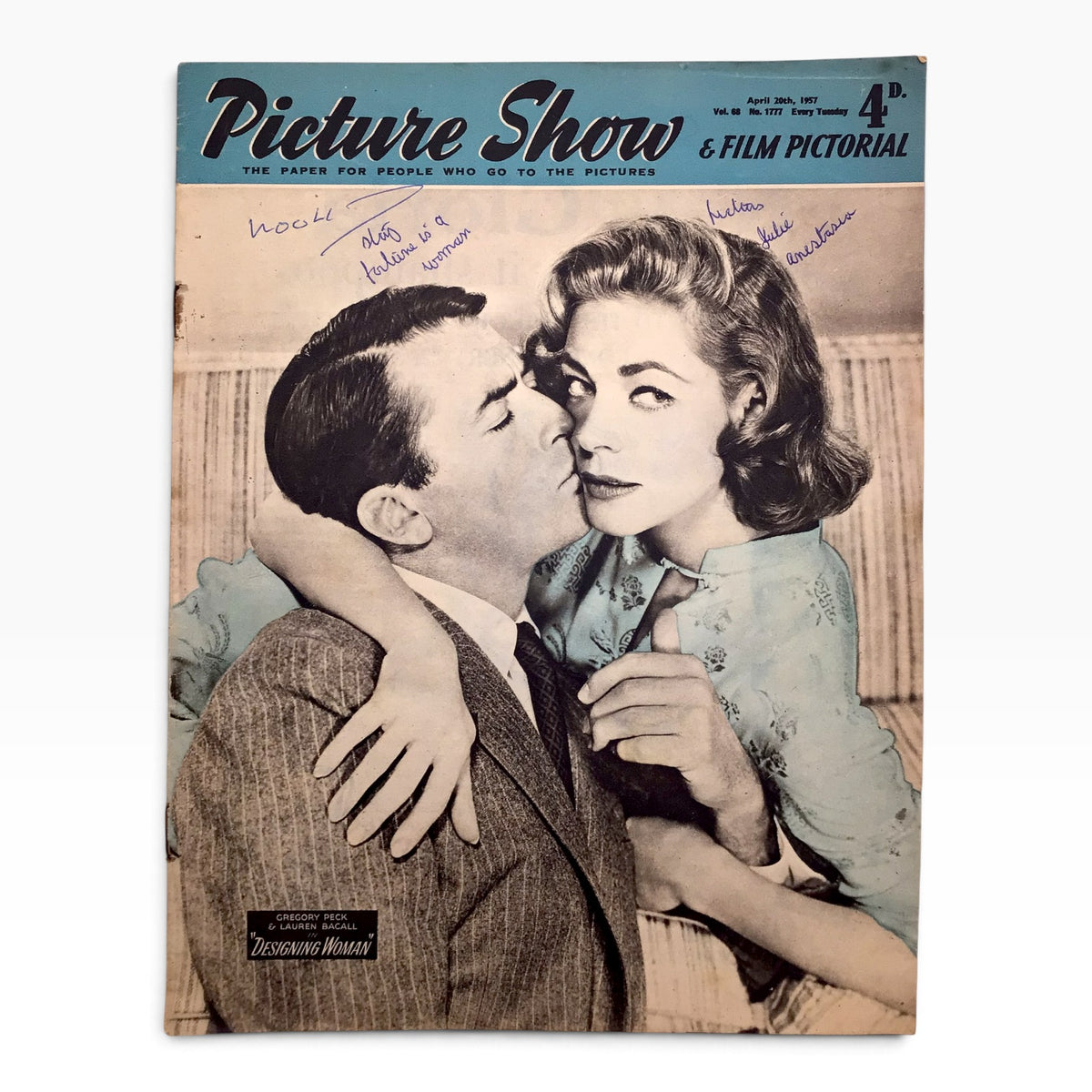 Vintage 1957 Picture Show & Film Pictorial British Film Magazine Set - 31 Issues