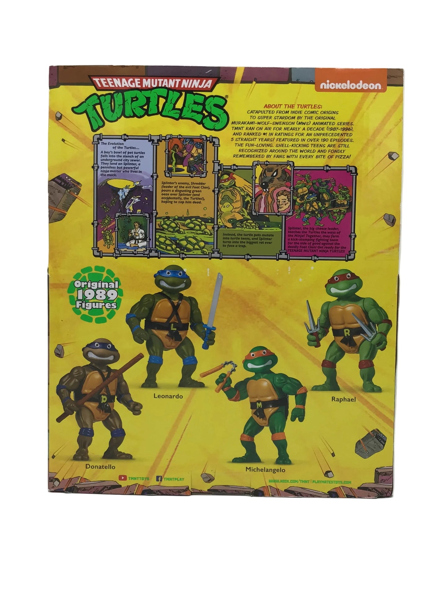 Nickelodeon Teenage Mutant Ninja Turtles Oversized Donatello Figure – Retro Collection