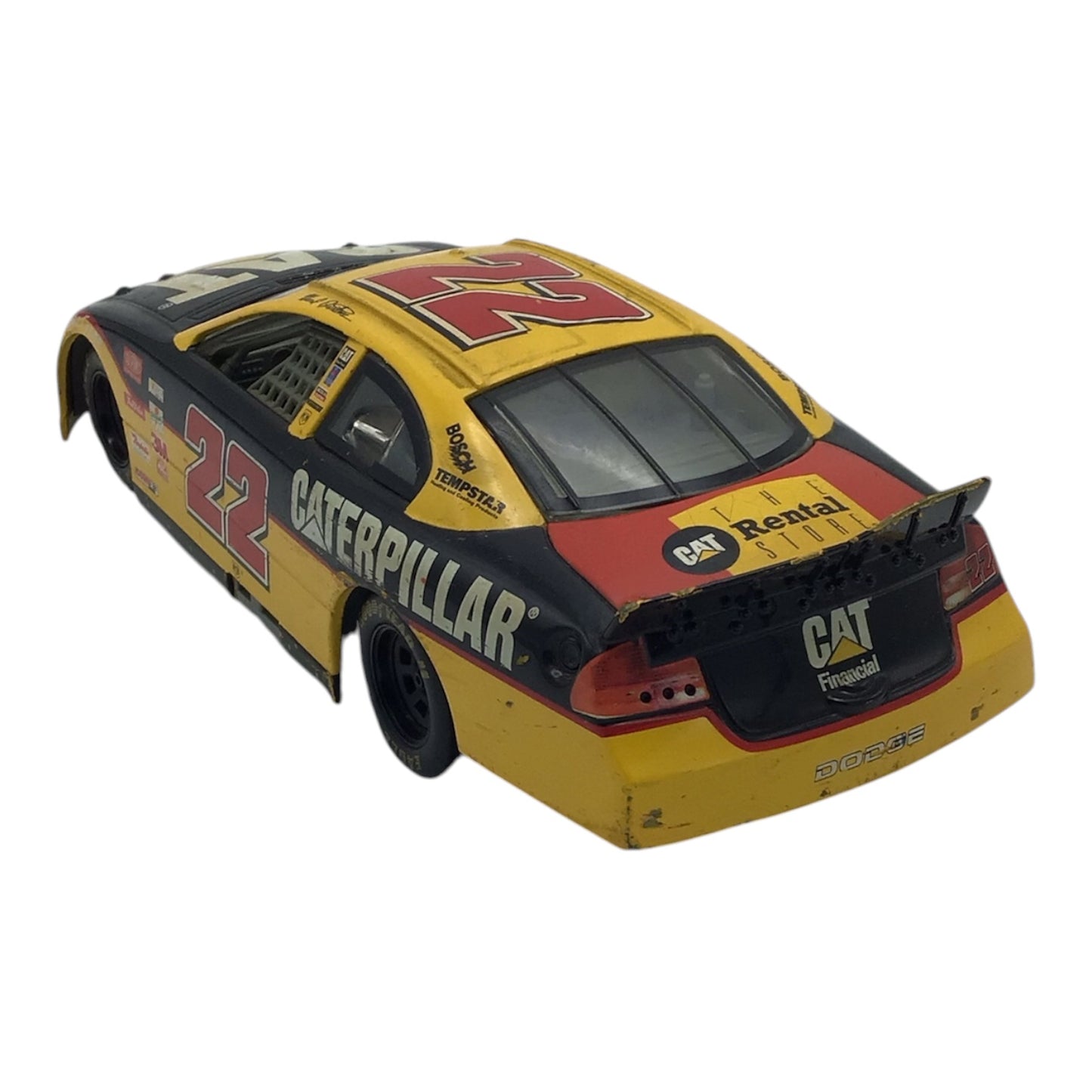 NASCAR Racing Champions Ward Burton #22 Caterpillar Dodge Die Cast Model