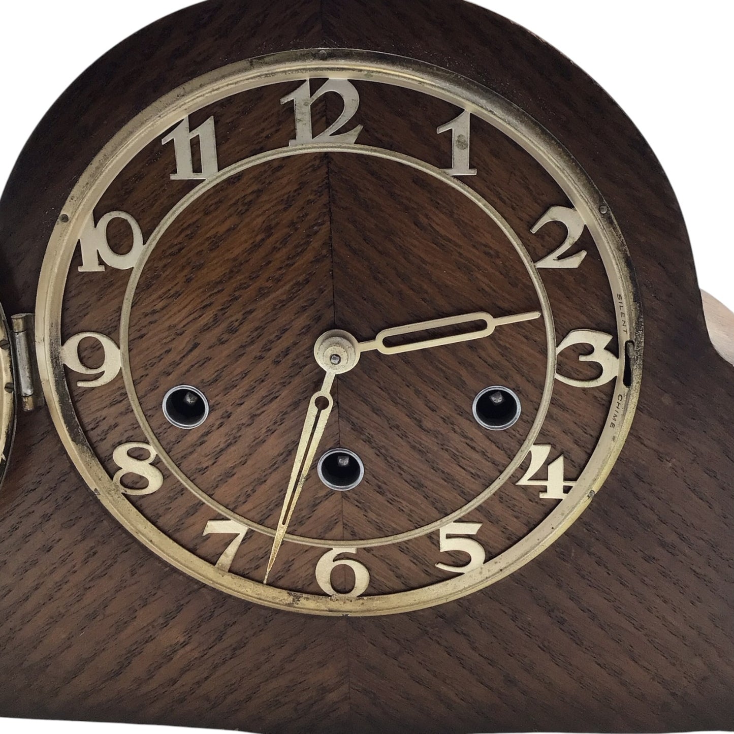Vintage Wooden Mantle Clock