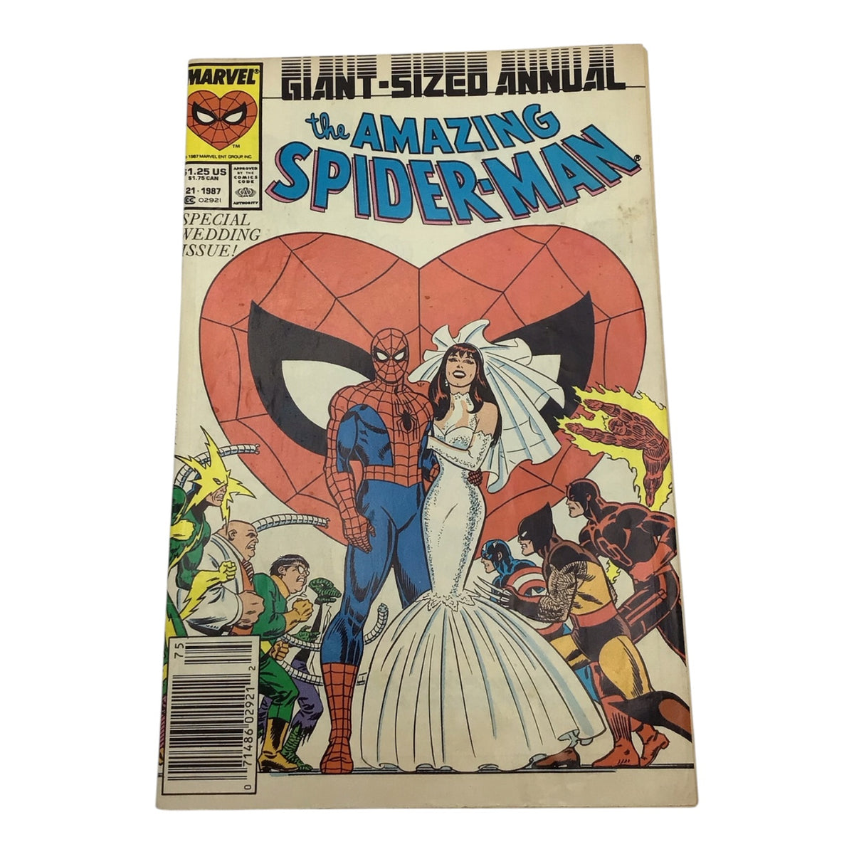 Marvel Comics The Amazing Spider-Man Annual #21 - Special Wedding Issue