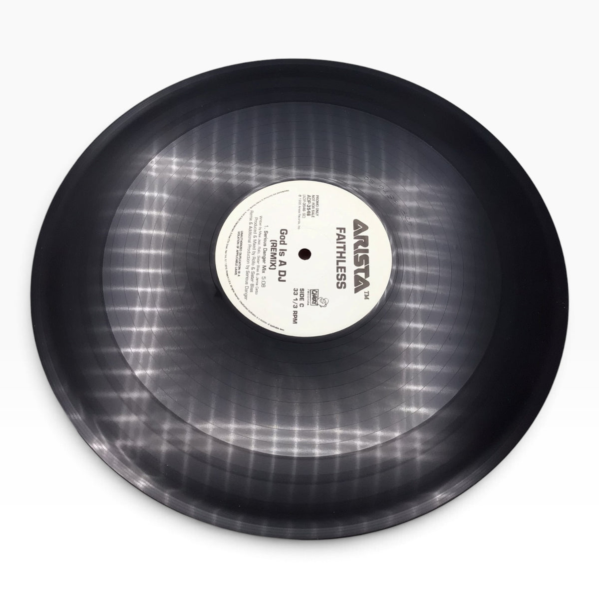 Faithless God Is a DJ (Remix) 1998 Arista Promotional 2-Record Vinyl Set – ADP-3546