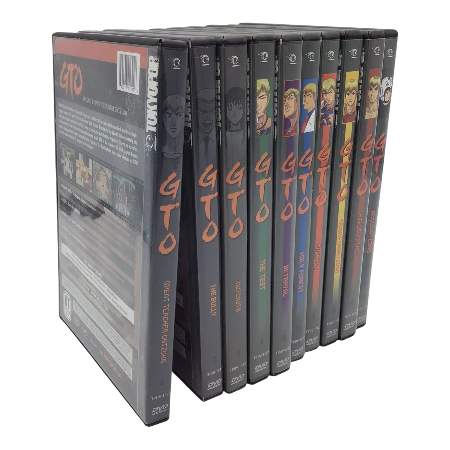 GTO: Great Teacher Onizuka DVD Collection Volumes 1–10 – TokyoPop