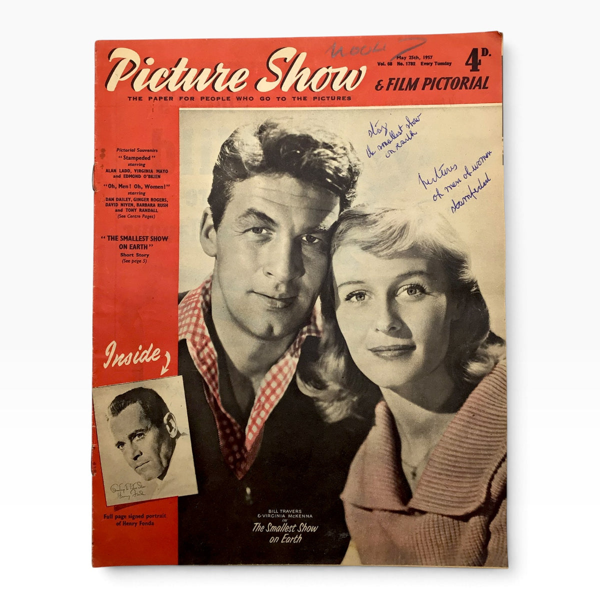 Vintage 1957 Picture Show & Film Pictorial British Film Magazine Set - 31 Issues