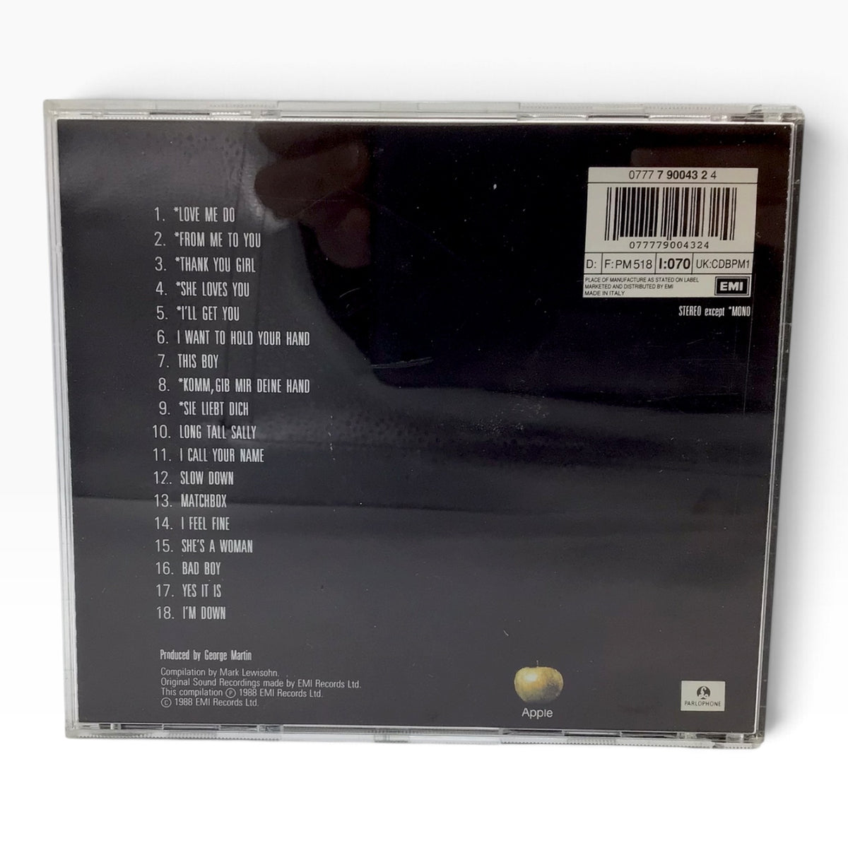 The Beatles 1988 Collection 15-CD Albums Roll Top Black Box Set "Breadbin" - EMI
