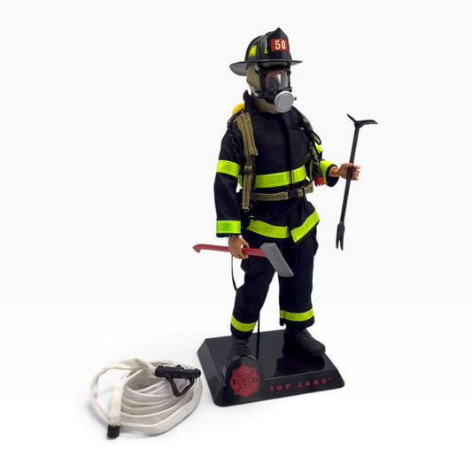 FDNY Fire Zone “Top Jake” Firefighter Figure – Collectible Firefighter Figurine