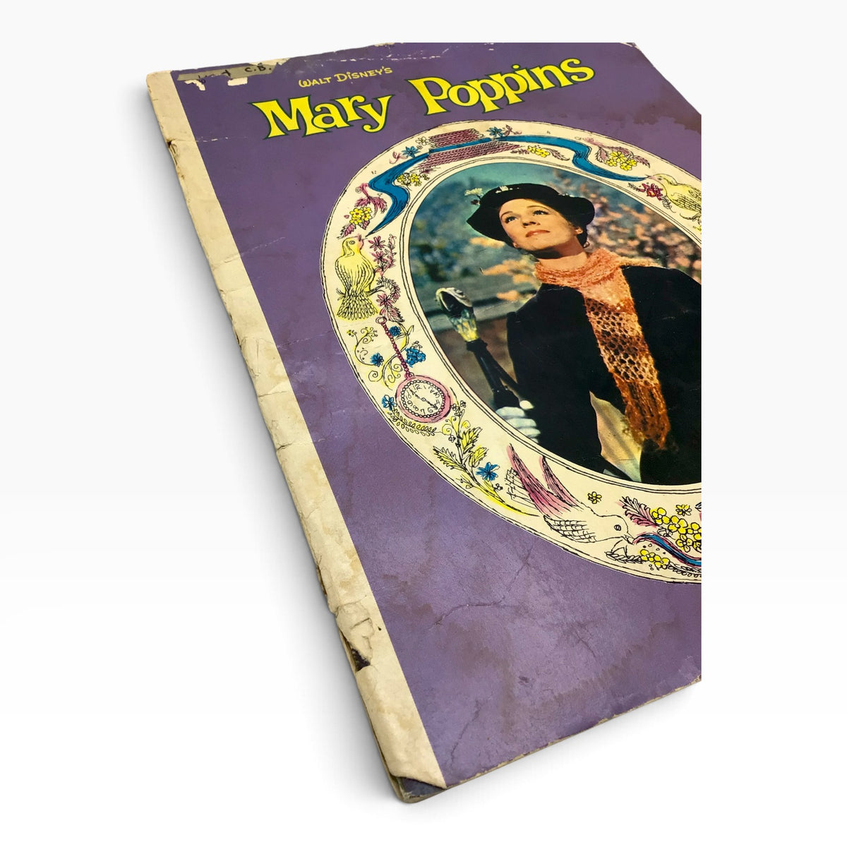 Walt Disney's Mary Poppins 1964 Vintage Softcover Book – Golden Press