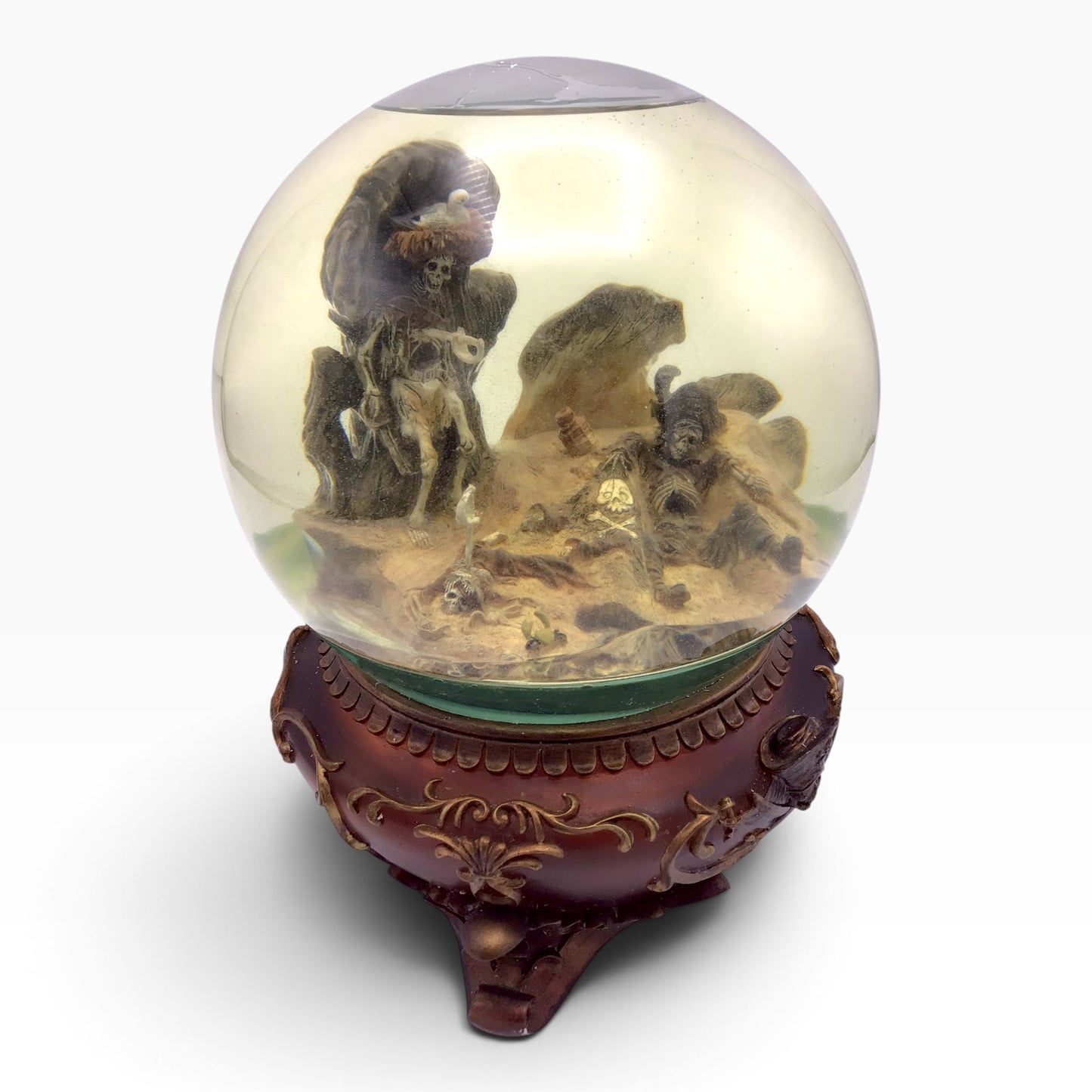 Disney Pirates of the Caribbean Musical Water Globe #95602 – Pirate Grotto Snow Globe