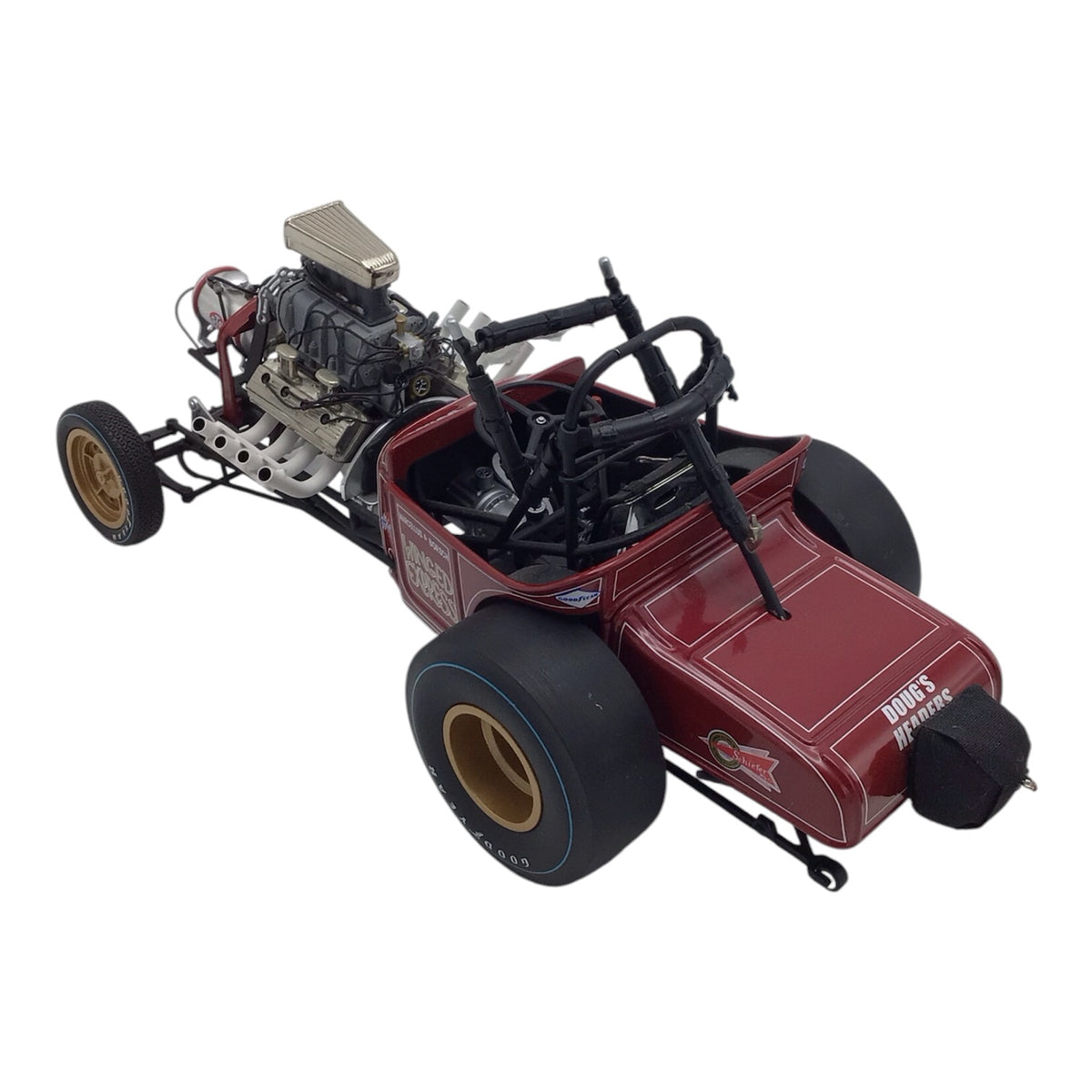 Marcellus & Borsch Winged Express Fuel Altered Drag Car Model
