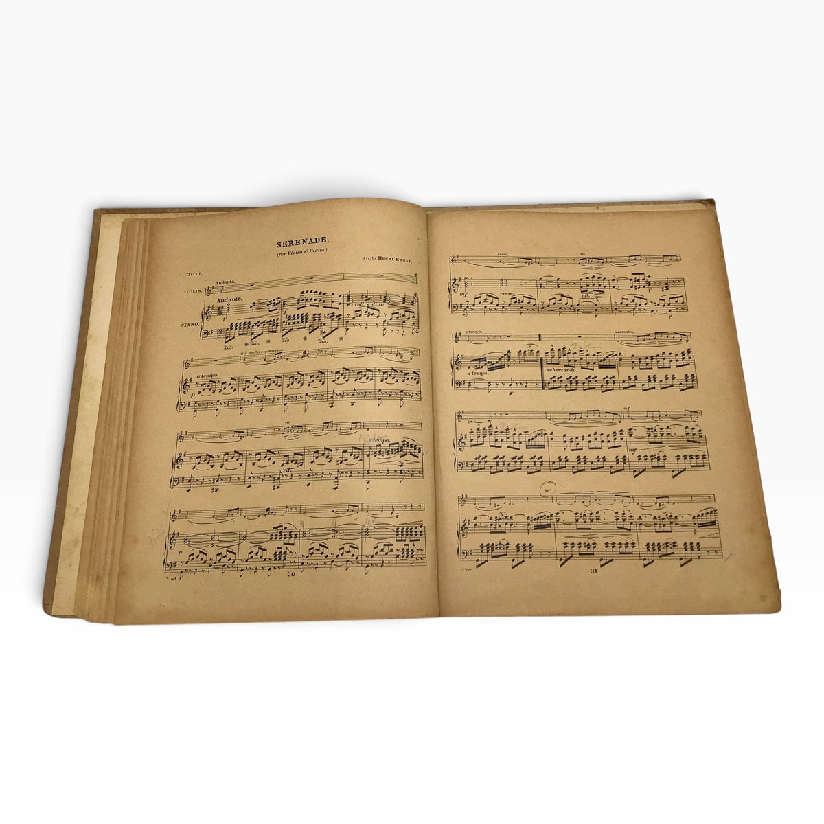 Antique Classic Duos for Violin and Piano Vol. 1 – Harms & Co. 1887 – Romantic Classical Music
